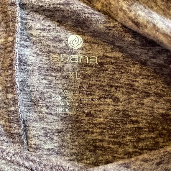 Apana women’s long sleeve purple sweater size XL - Picture 6 of 6